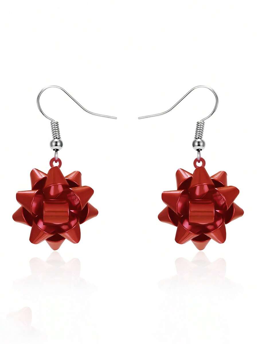 Women'S Red Accessories - 1 Paar modische, personalisierte Damen-Ohrringe im