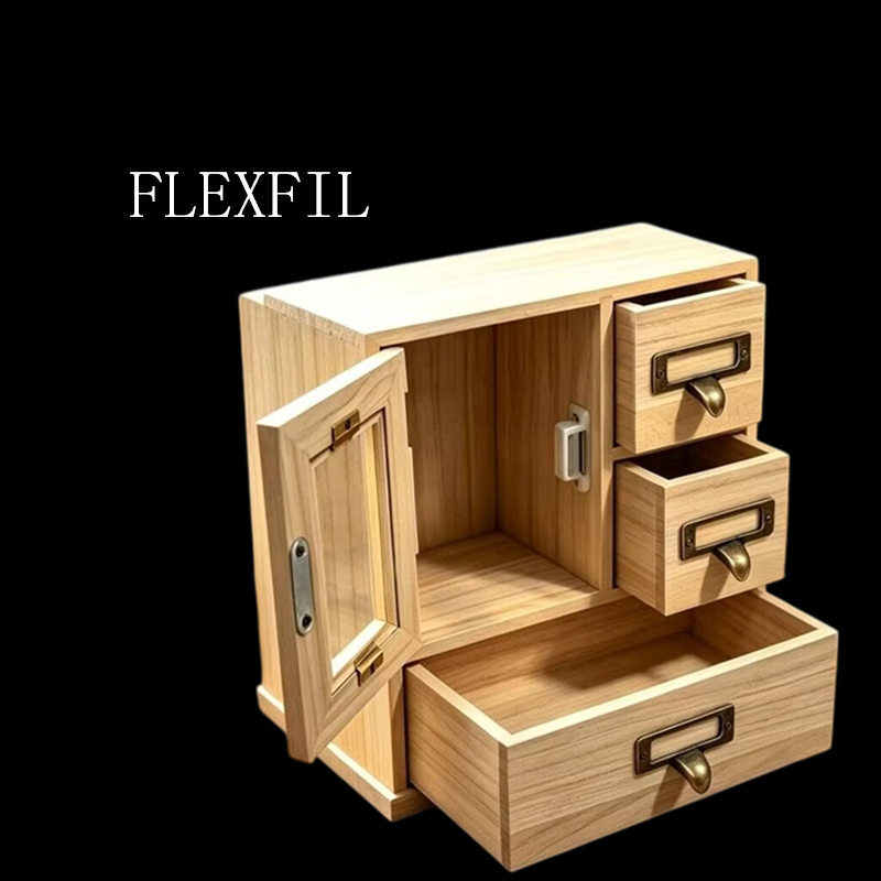 Women Accessories Display - FLEXFIL Holzschmuck-Aufbewahrungsbox Vintage für Frauen Hochwertige