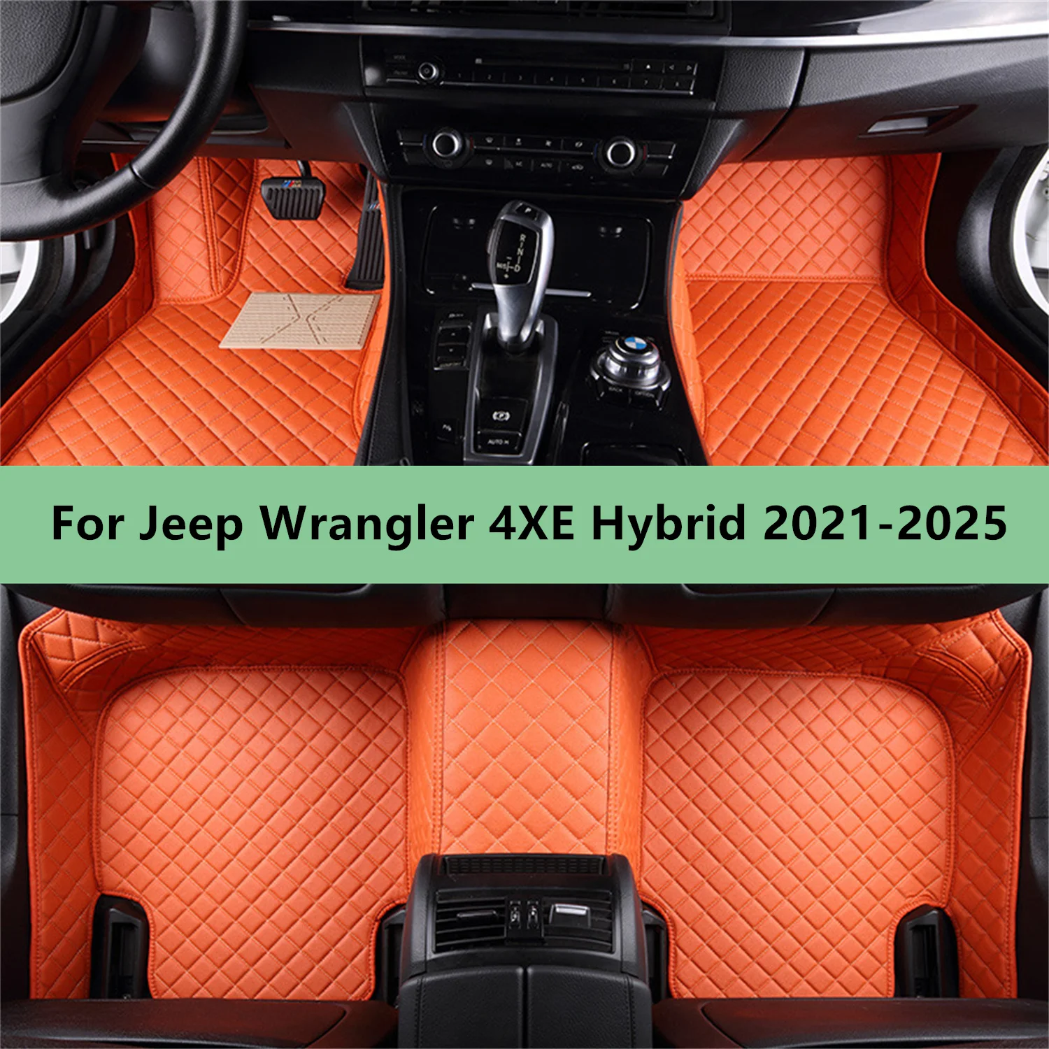 Women'S Jeep Accessories - Maßgefertigte Auto-Fußmatten für Jeep Wrangler 4XE