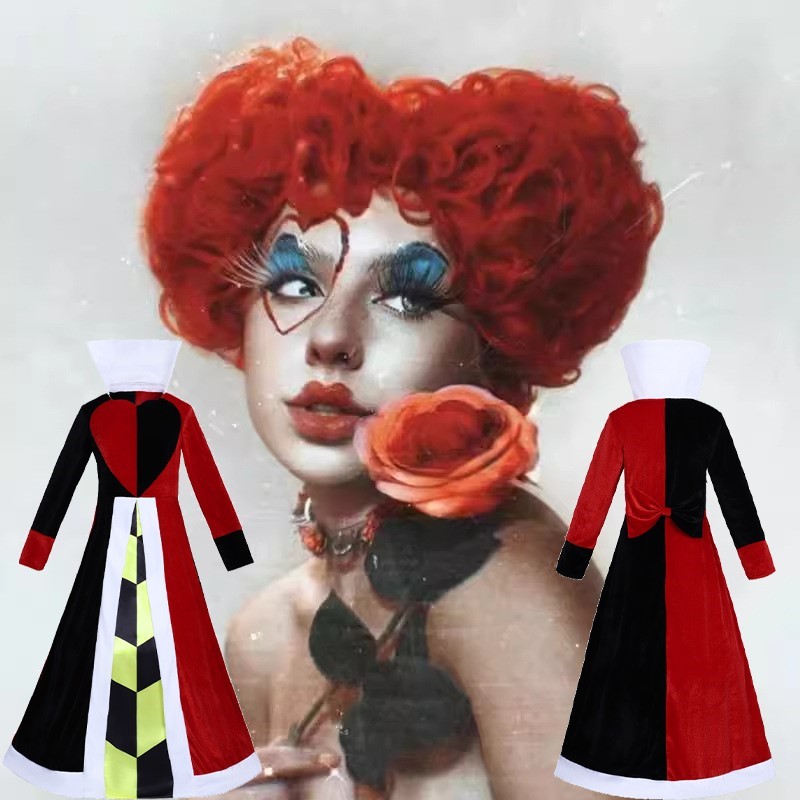 Women'S Red Accessories - Königin Anime Rotes Herz Film Cosplay