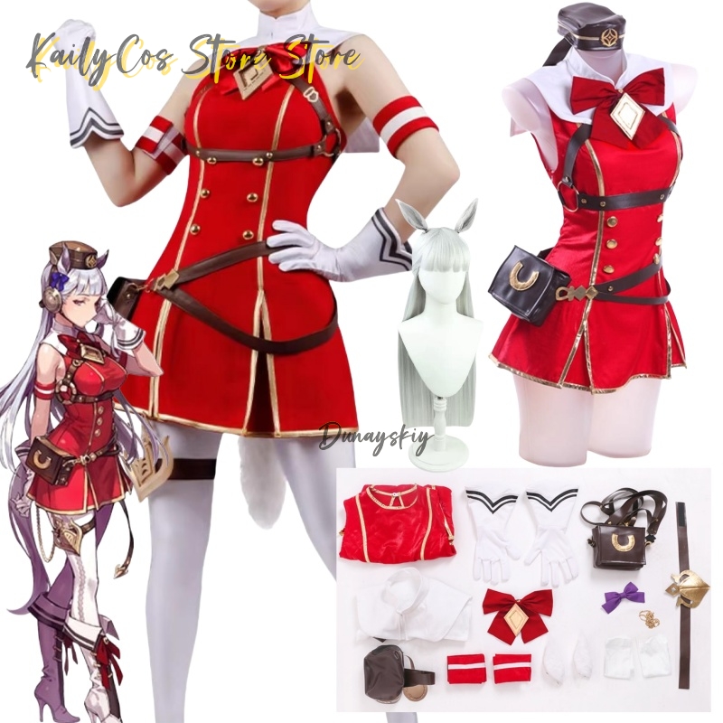 Women'S Red Accessories - Gold Schiff Cosplay Kostüm Perücke Hut