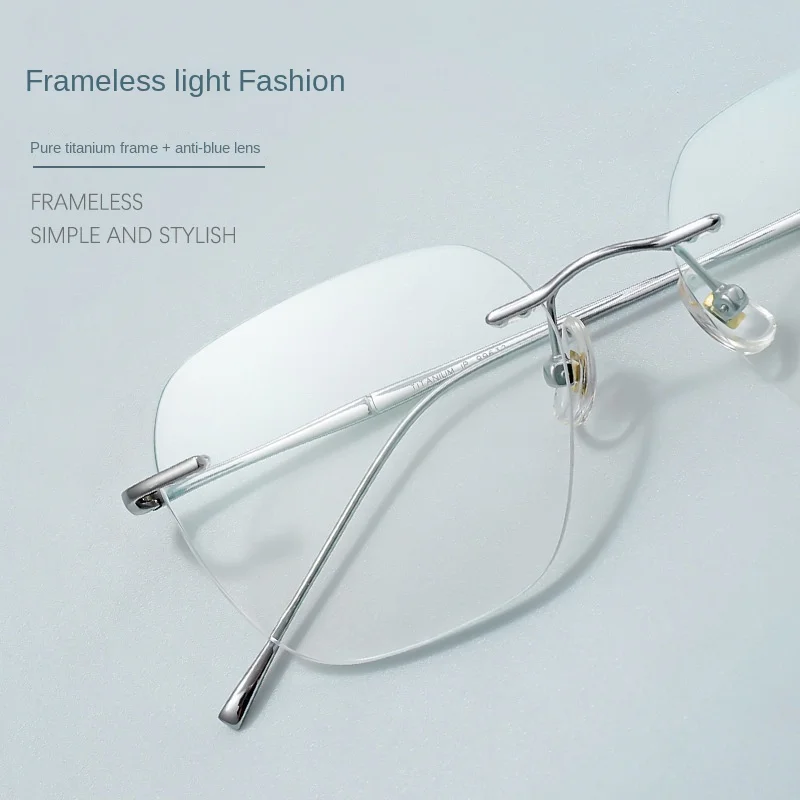 Women Accessories Wholesale China - Ultraleichte reine Titan Brille Rahmen Männer