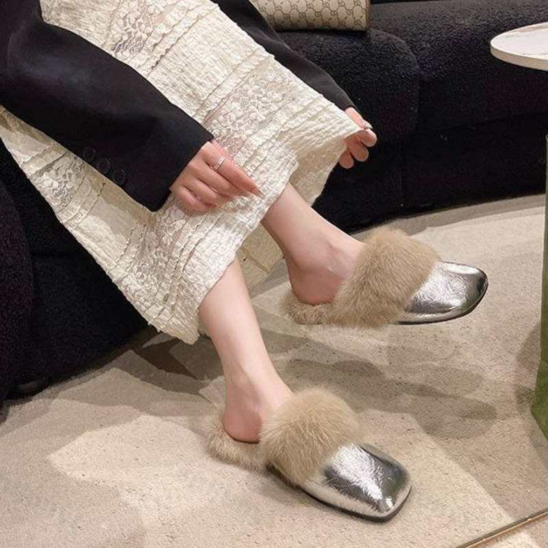 Women'S Accessories Trends 2025 - Flache Hausschuhe für Damen, 2025, Herbst-Winter-Mode,