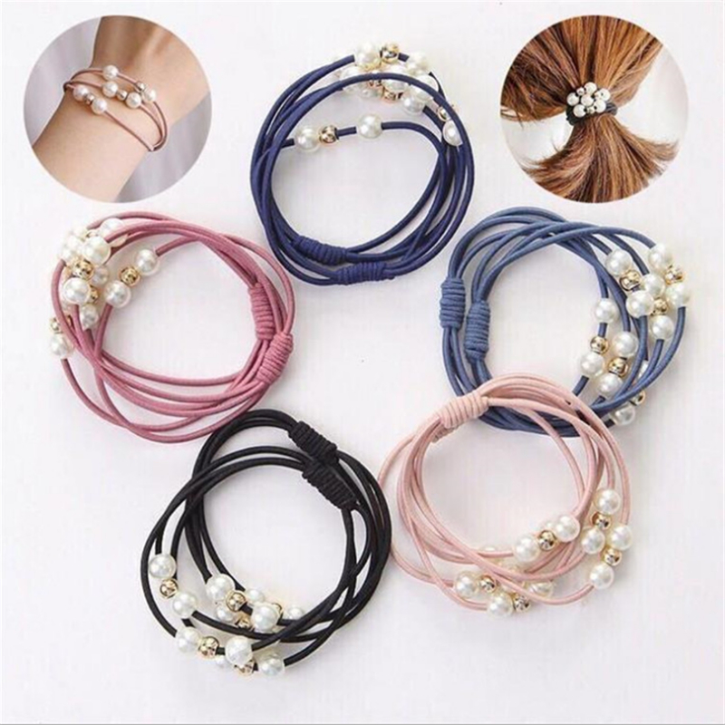 Women Accessories Wholesale China - 10 stücke Grundlegende Knoten Perlen Elastische