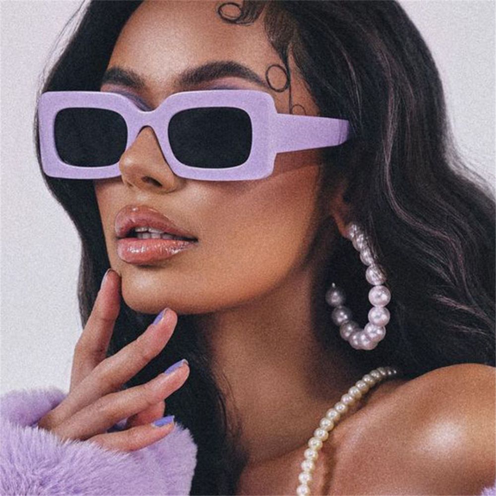 Sunglasses Oversized Square - Beliebte frauen Sonnenbrille Trend Vintage Rechteck