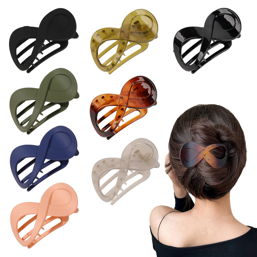 Women Accessories Wholesale China - Trend PC Haar Clip Einfache 8-förmigen
