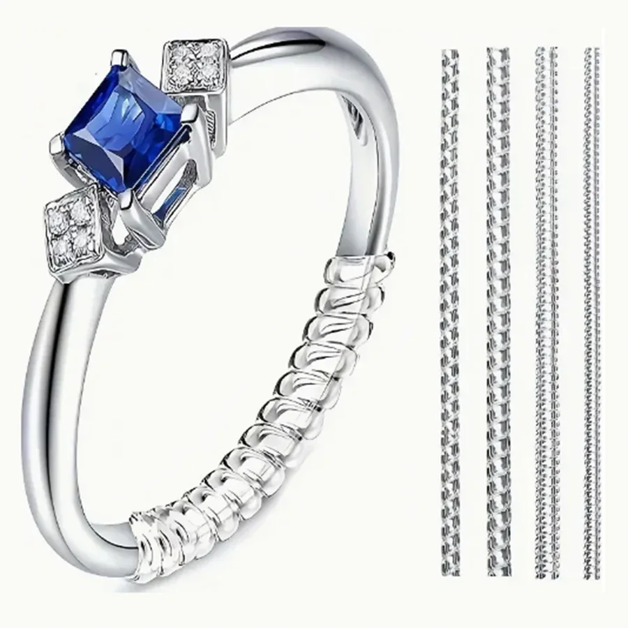 Women'S Accessories Rings - 4/8 Stück – Ringgrößenversteller – unsichtbarer