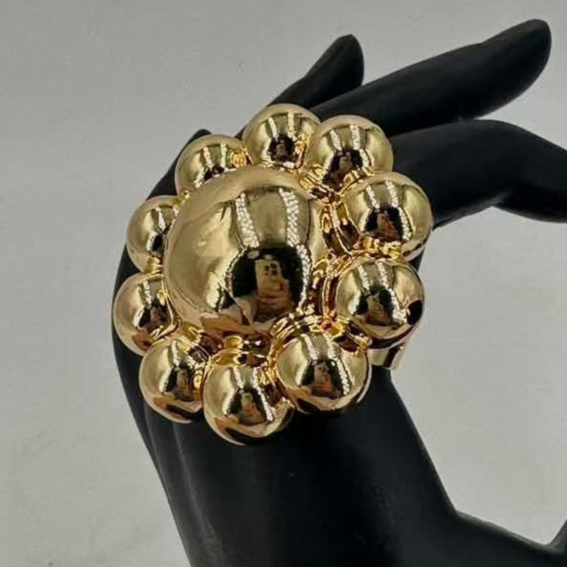 Women'S Accessories Rings - Mode Übertrieben Große Unregelmäßige Metall Ringe