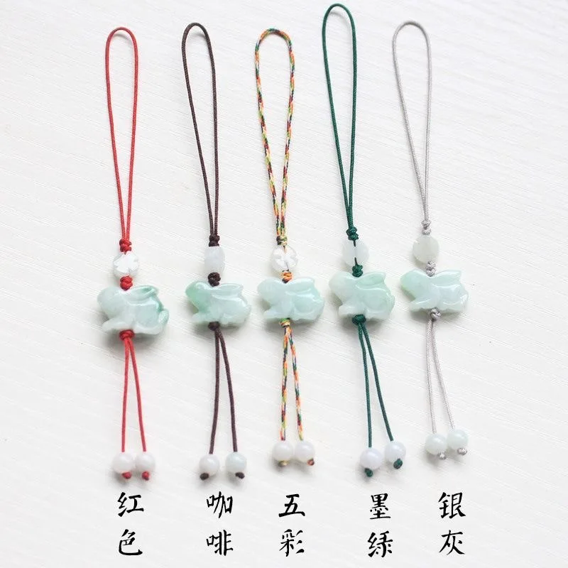 Women'S Accessories Rings - Anpassung Natürlicher Smaragd Chinesisches Kaninchen DIY
