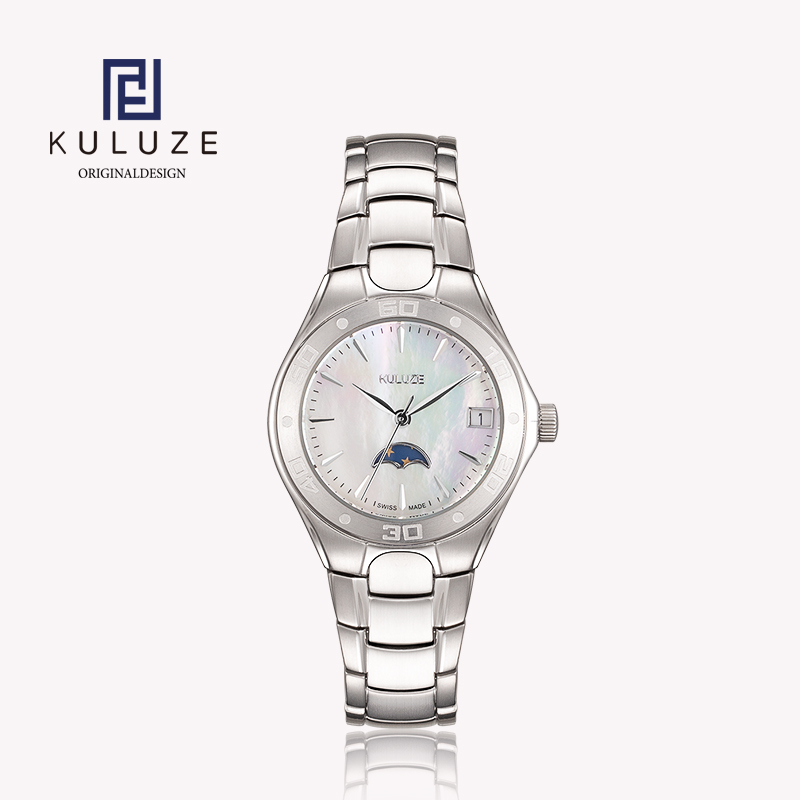 Women Accessories Display - Kuluze Titan Dame Uhr Schweizer Ronda