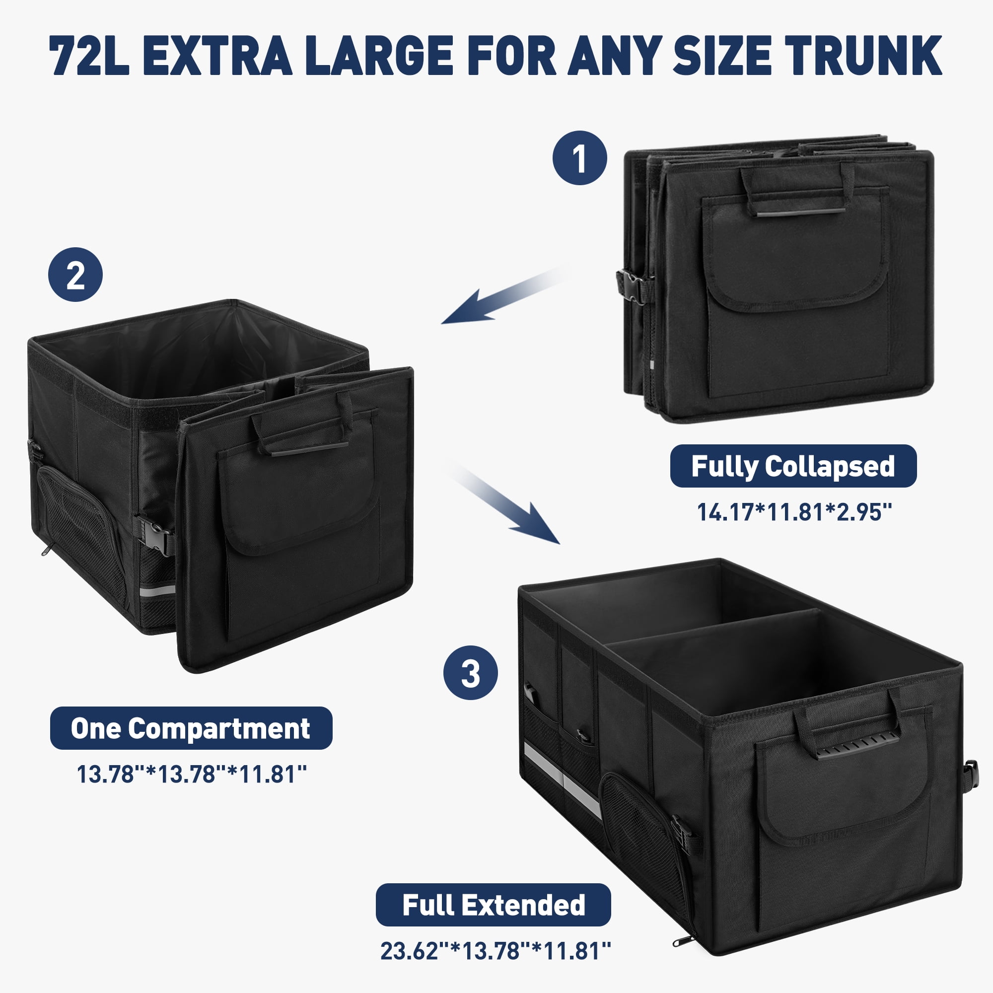 72L Großraumiger, zusammenklap – Women'S Jeep Accessories Bewertung und Preis