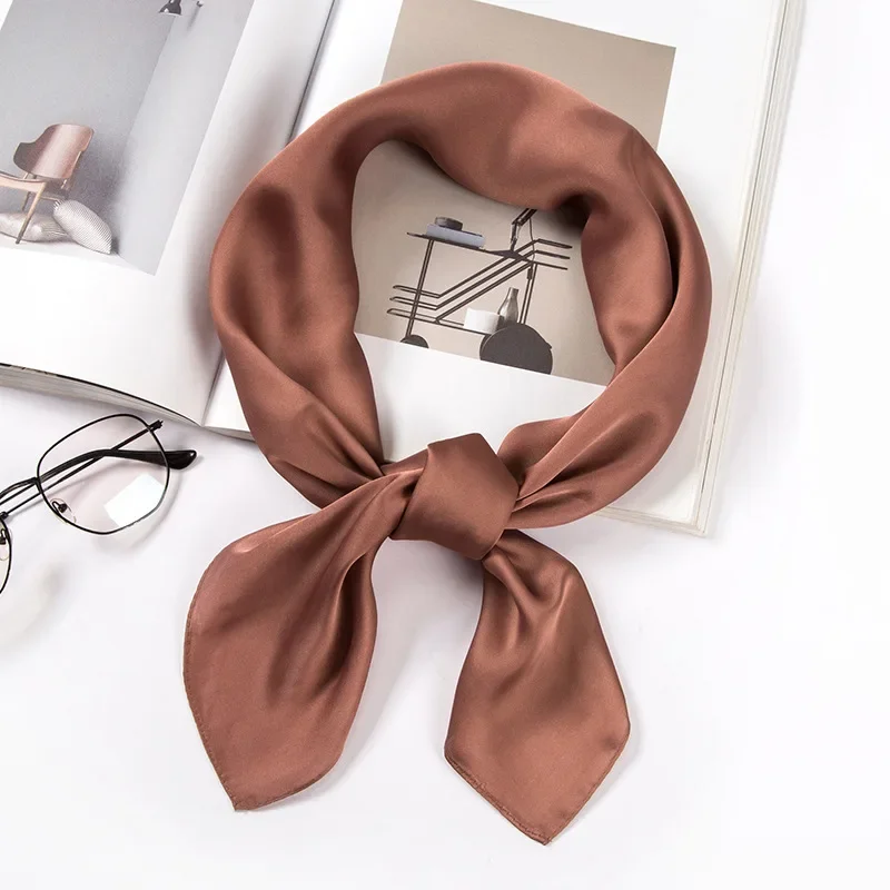 Satin-Schal für Damen 70cm Ein – Women Accessories Wholesale China Bewertung und Preis