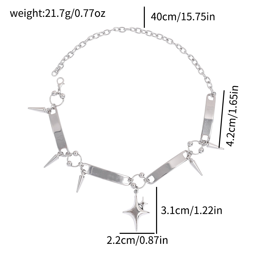 Punk Star Nietenhalskette, Roc – Women'S Accessories Rings Bewertung und Preis