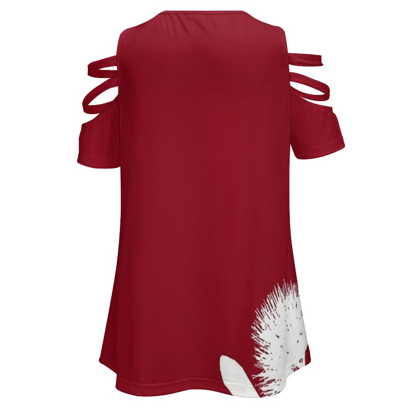 Pohutukawa-Weiß auf Rot Damen  – Women'S Accessories Nz Bewertung und Preis