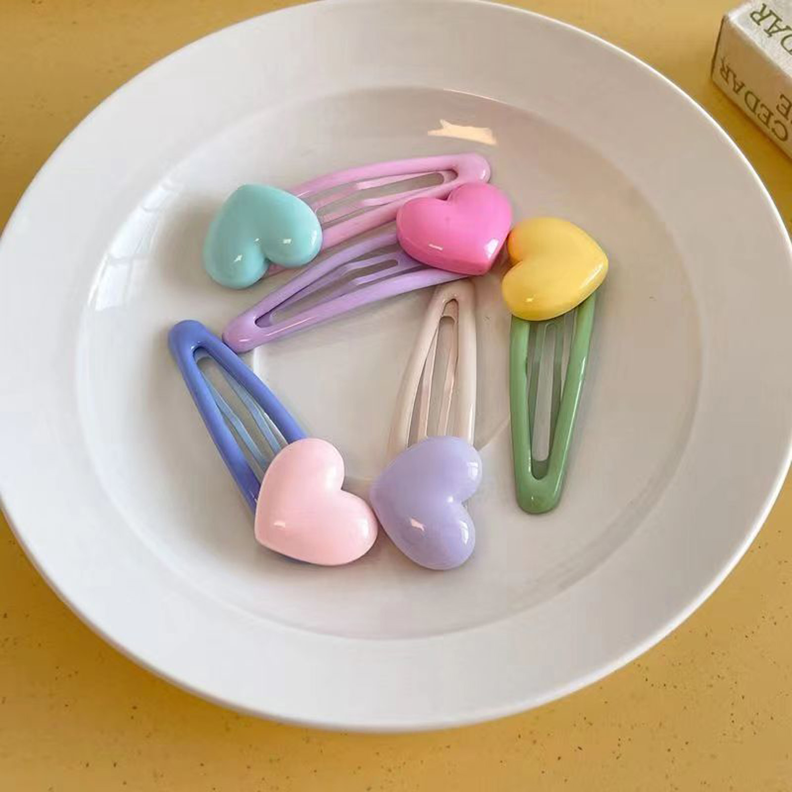 5 Stück Cartoon-Herz-Haarspang – Women Accessories Wholesale China Bewertung und Preis