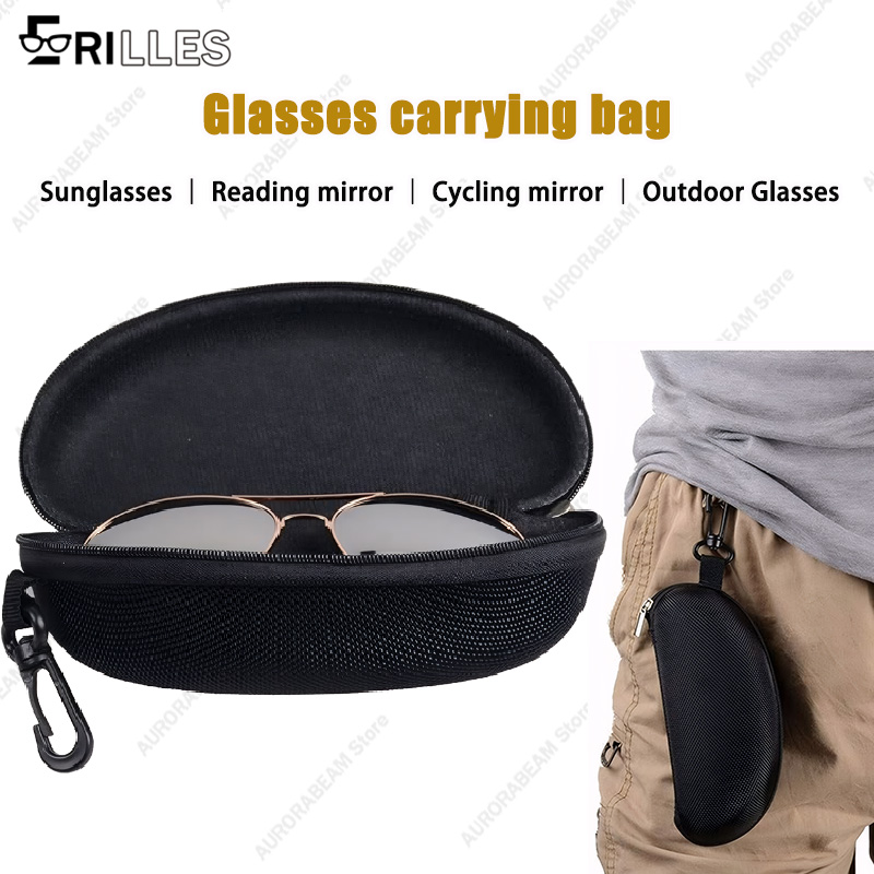 Tragbares Sonnenbrillen-Reiset – Sunglasses Oversized Square Bewertung und Preis
