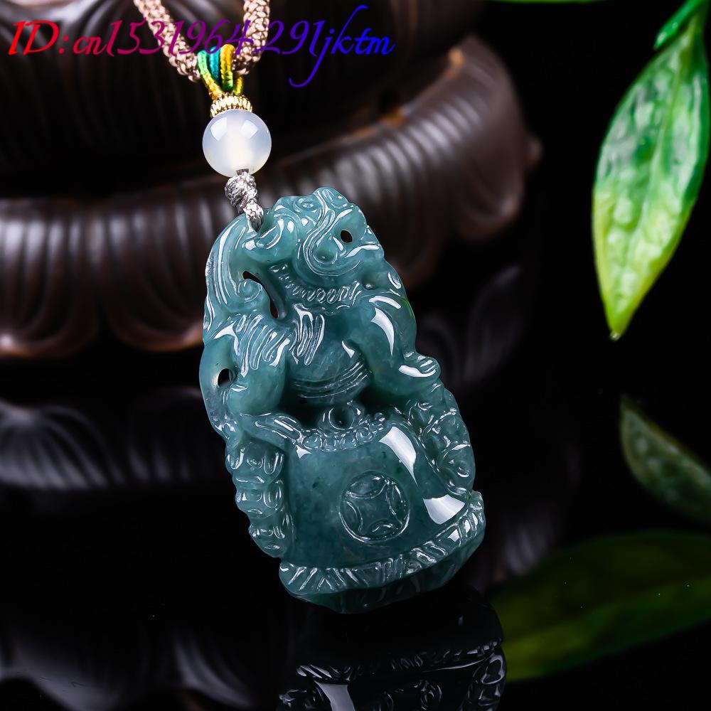 Burmesischer Jadeit Pixiu Anhä – Women Accessories For Gift Bewertung und Preis