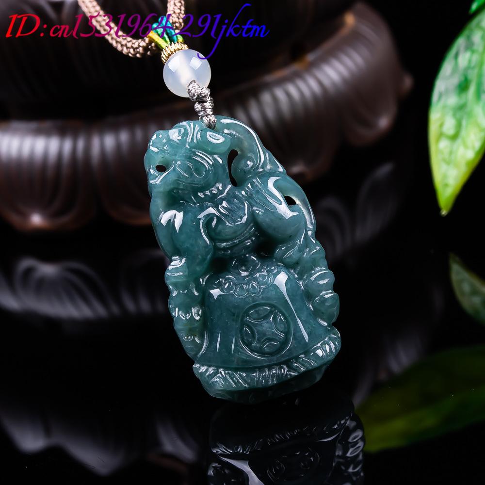 Burmesischer Jadeit Pixiu Anhä – Women Accessories For Gift Bewertung und Preis