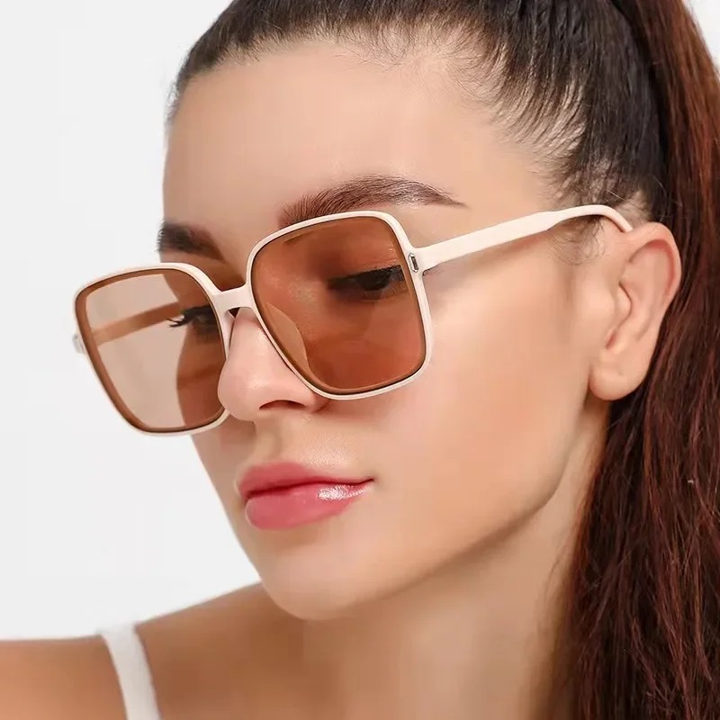 Vintage Übergroße Quadratische – Sunglasses Oversized Square Bewertung und Preis