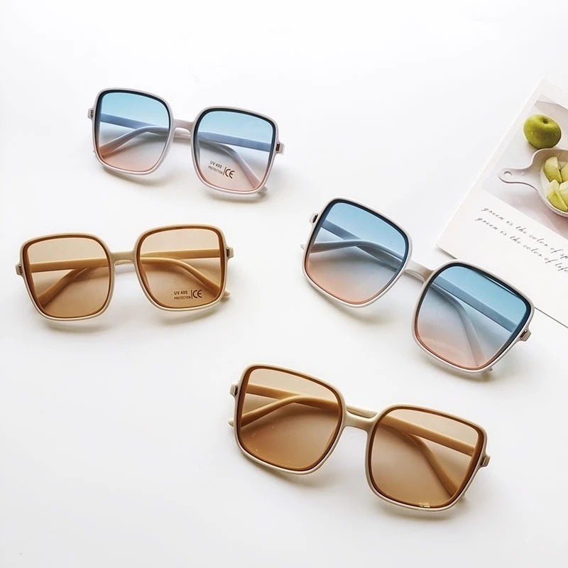 Vintage Übergroße Quadratische – Sunglasses Oversized Square Bewertung und Preis