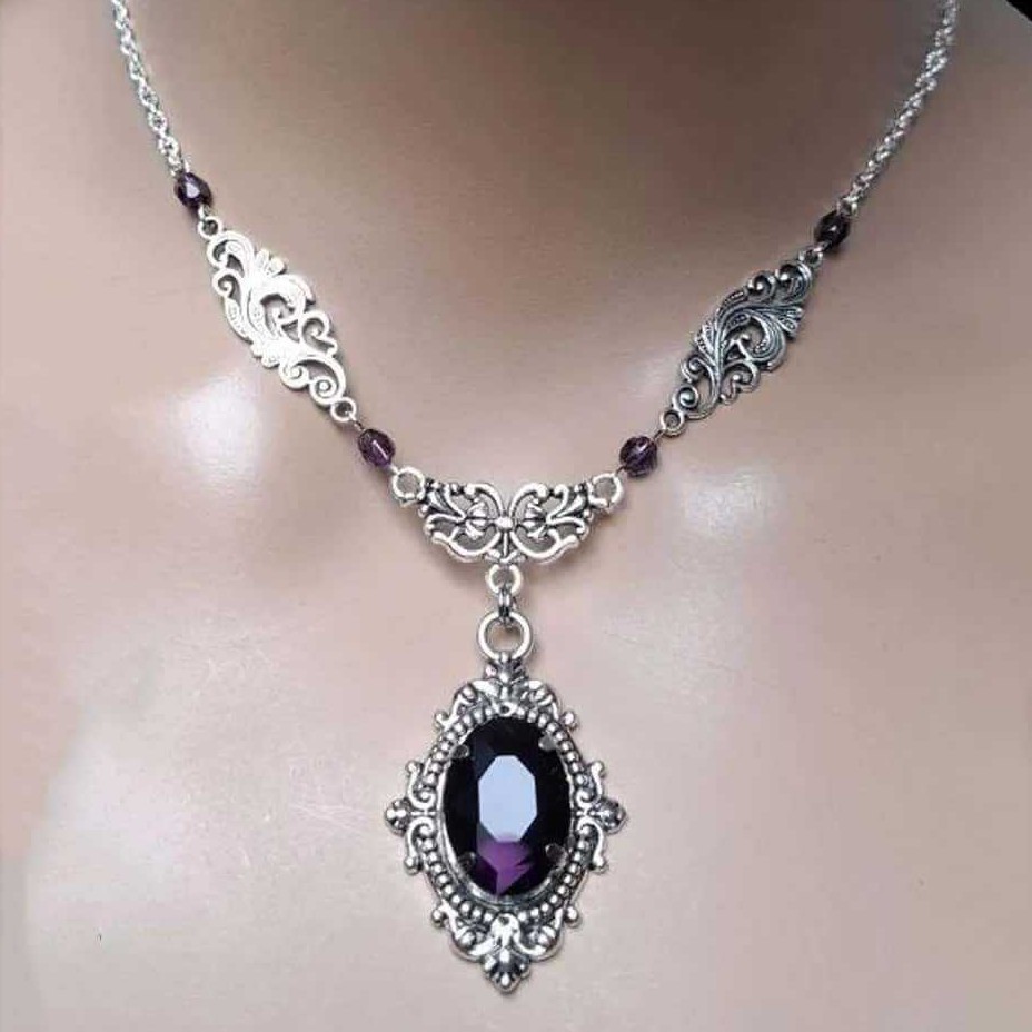 Lila magische Wassertropfen-Ha – Women'S Victorian Accessories Bewertung und Preis