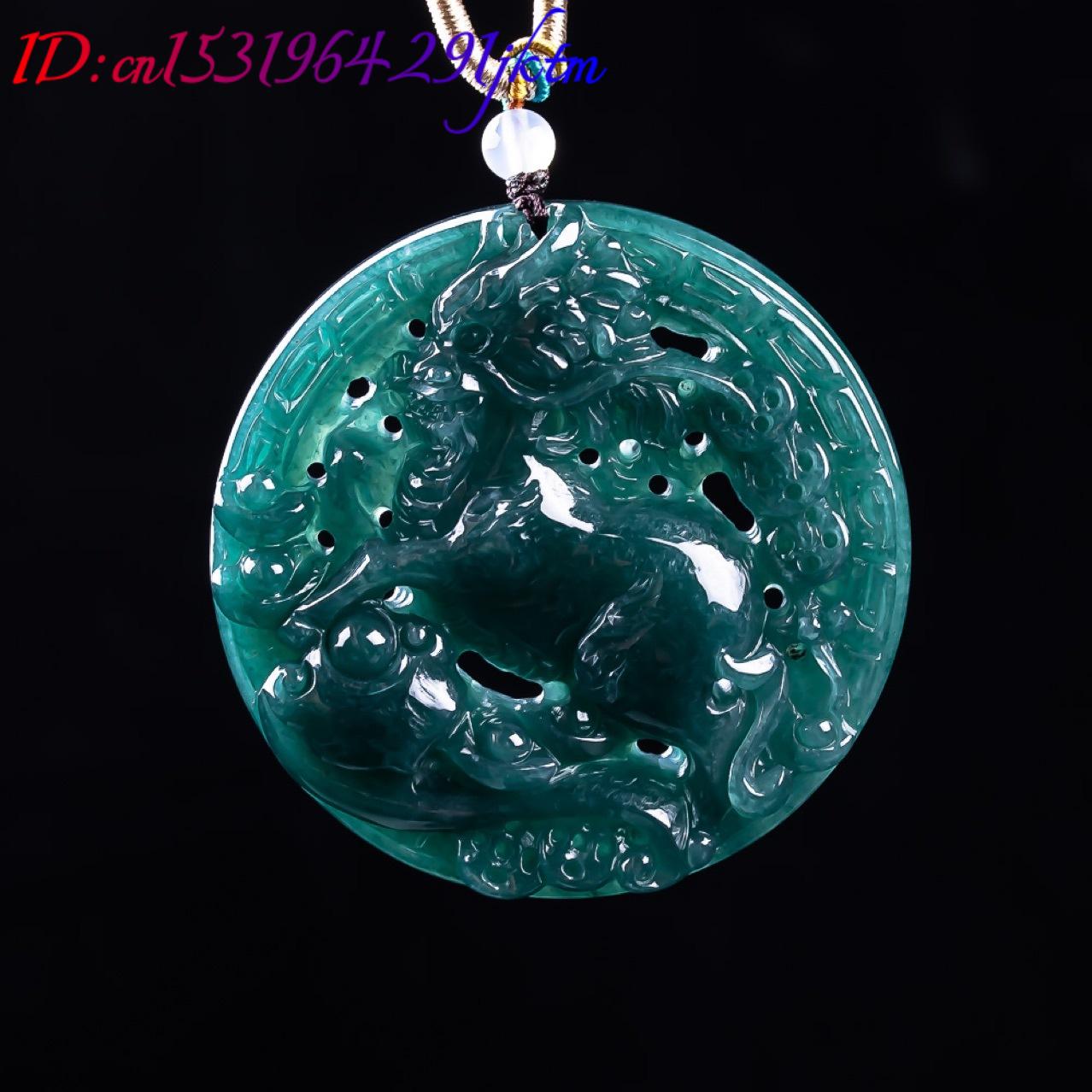 Burmesischer Jadeit-Drachenanh – Women Accessories For Gift Bewertung und Preis