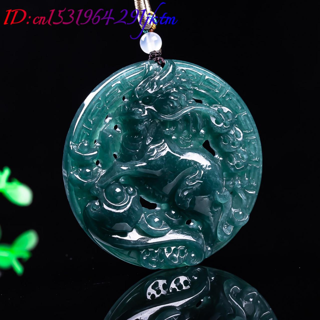 Burmesischer Jadeit-Drachenanh – Women Accessories For Gift Bewertung und Preis