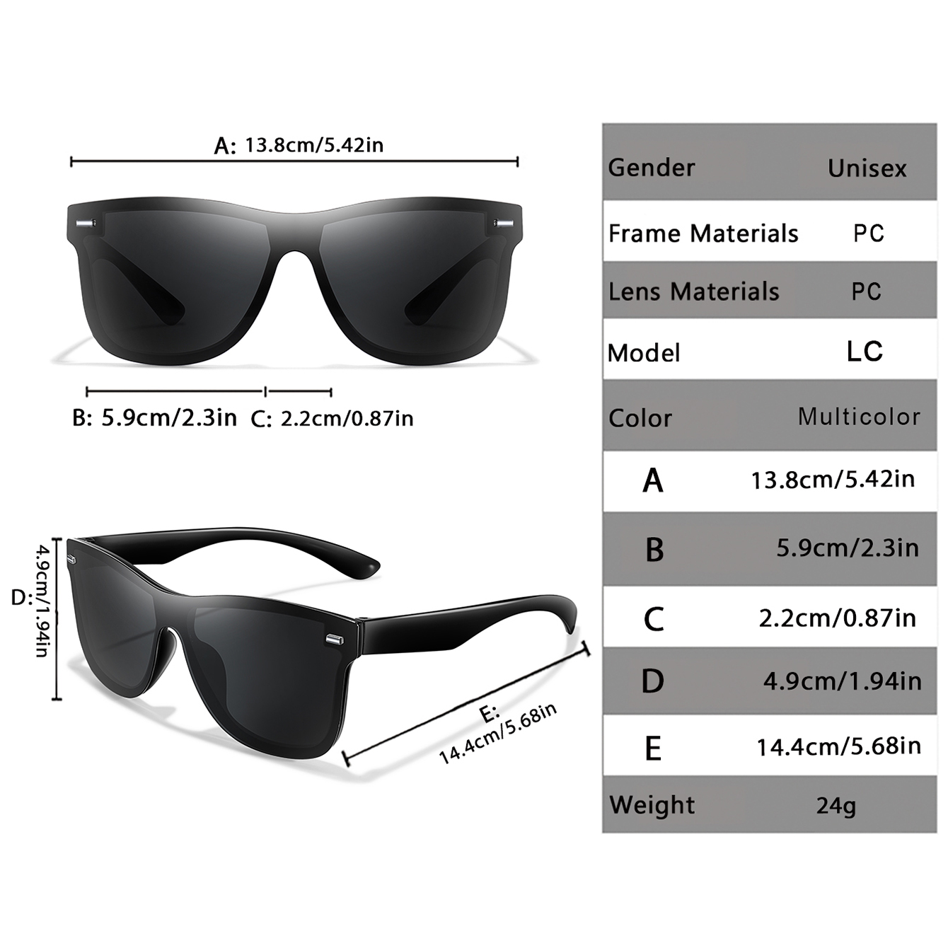 Männer Frauen Quadratische Son – Sunglasses Oversized Square Bewertung und Preis