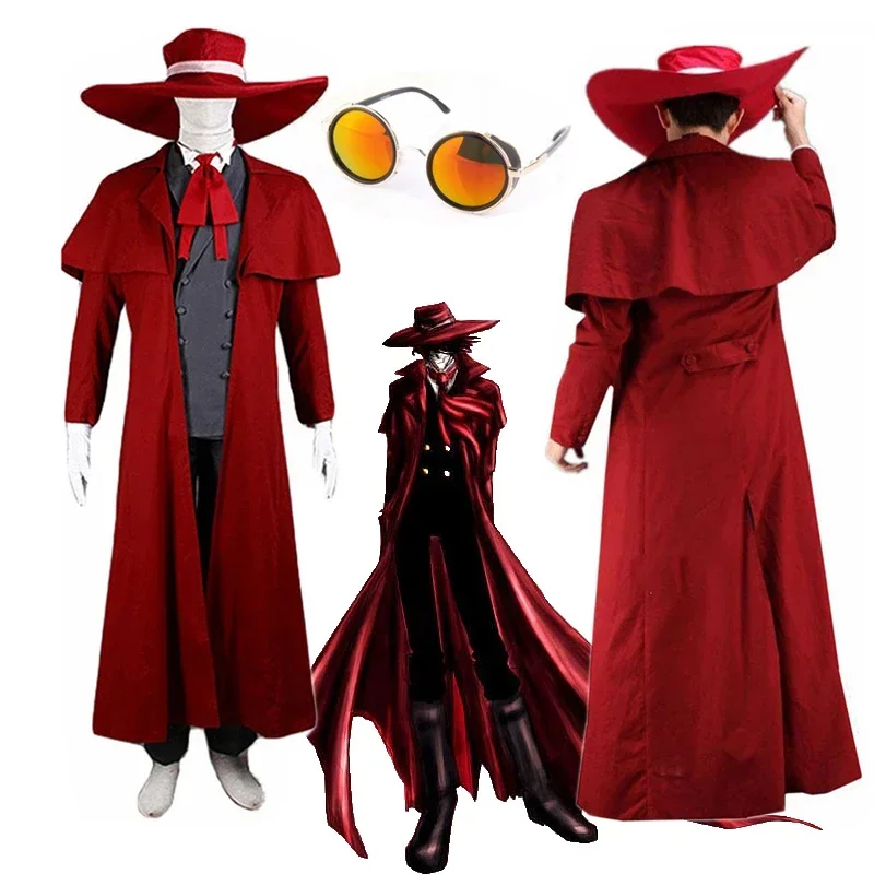 Anime Hellsing Alucard Cosplay – Women'S Red Accessories Bewertung und Preis