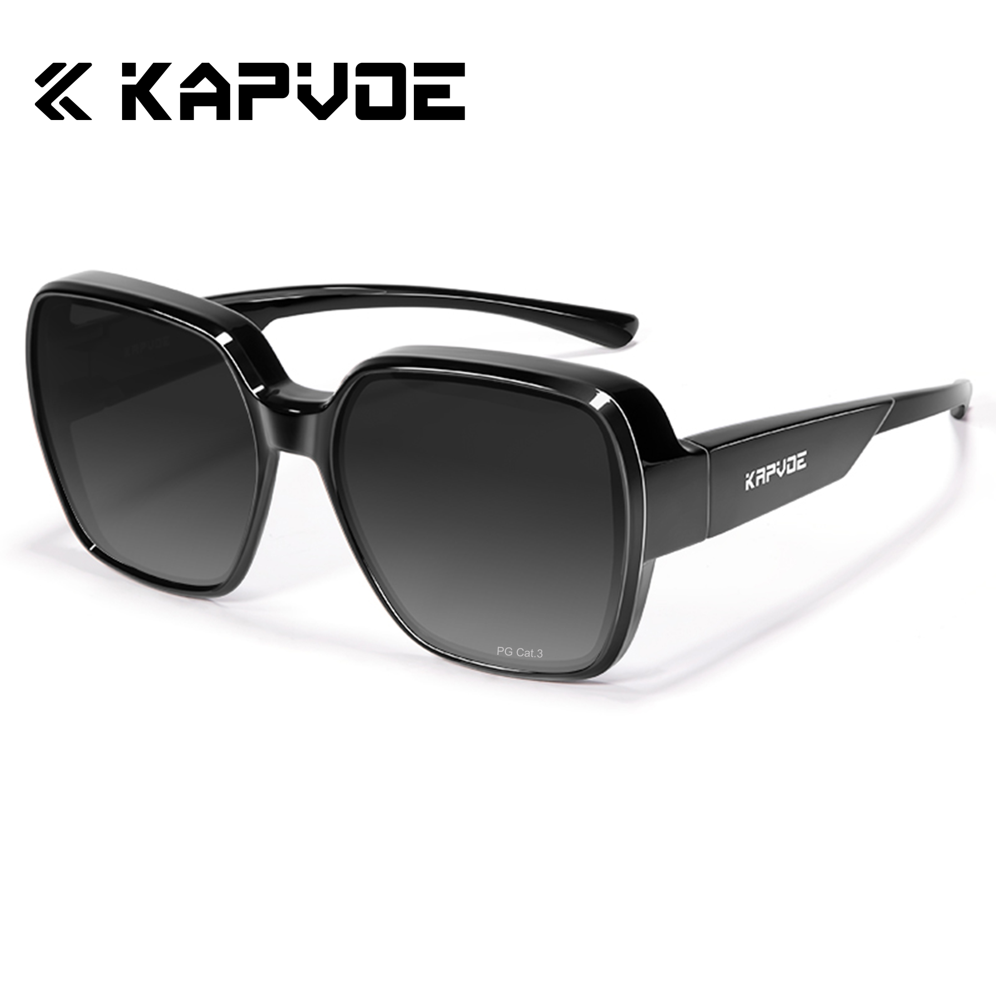 Kapvoe Überzieh-Sonnenbrille Ü – Sunglasses Oversized Square Bewertung und Preis