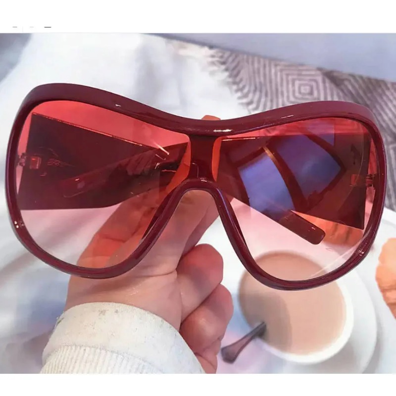 One Piece Oversized Y2K Sonnen – Sunglasses Oversized Square Bewertung und Preis