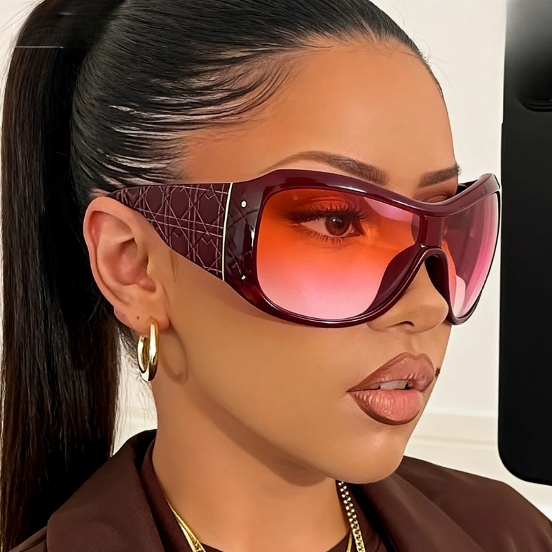 One Piece Oversized Y2K Sonnen – Sunglasses Oversized Square Bewertung und Preis