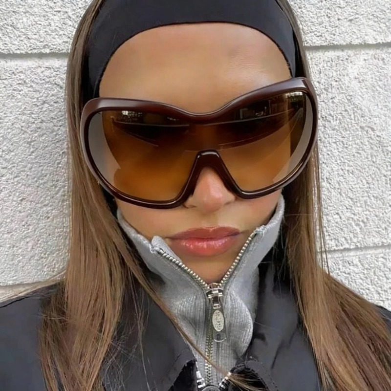 One Piece Oversized Y2K Sonnen – Sunglasses Oversized Square Bewertung und Preis