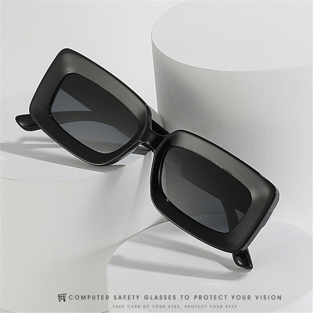 Beliebte frauen Sonnenbrille T – Sunglasses Oversized Square Bewertung und Preis