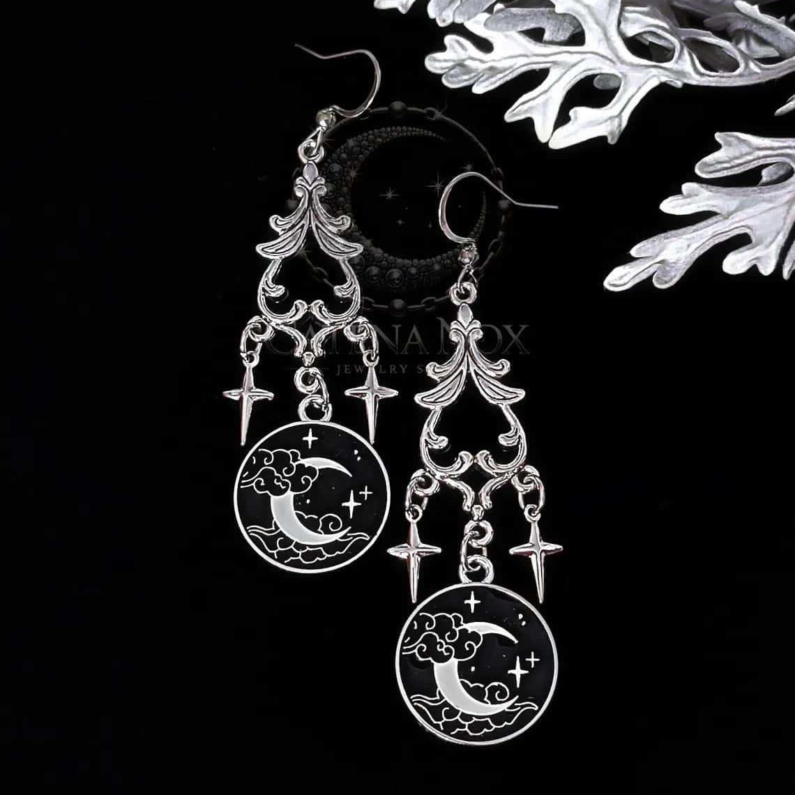 Mondmagie-Ohrring, Gothic-Schm – Women'S Victorian Accessories Bewertung und Preis
