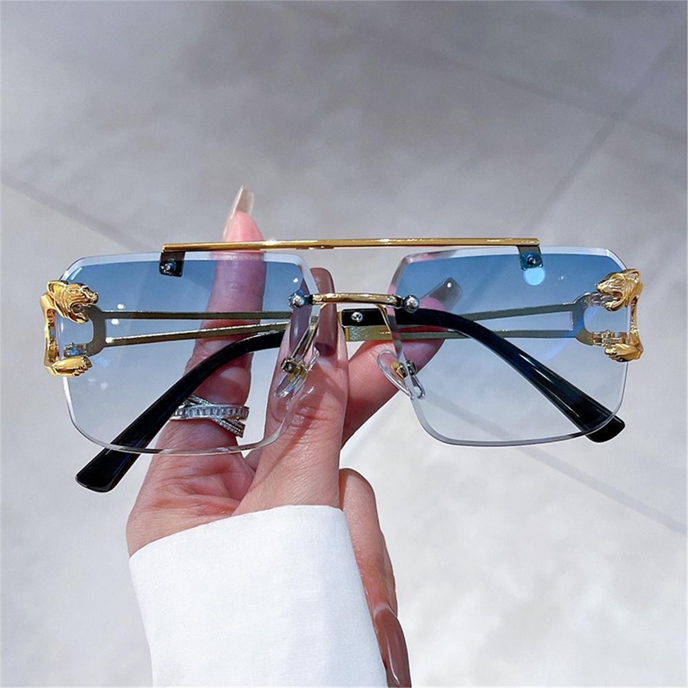 Retro-Sonnenbrille mit doppelt – Sunglasses Oversized Square Bewertung und Preis