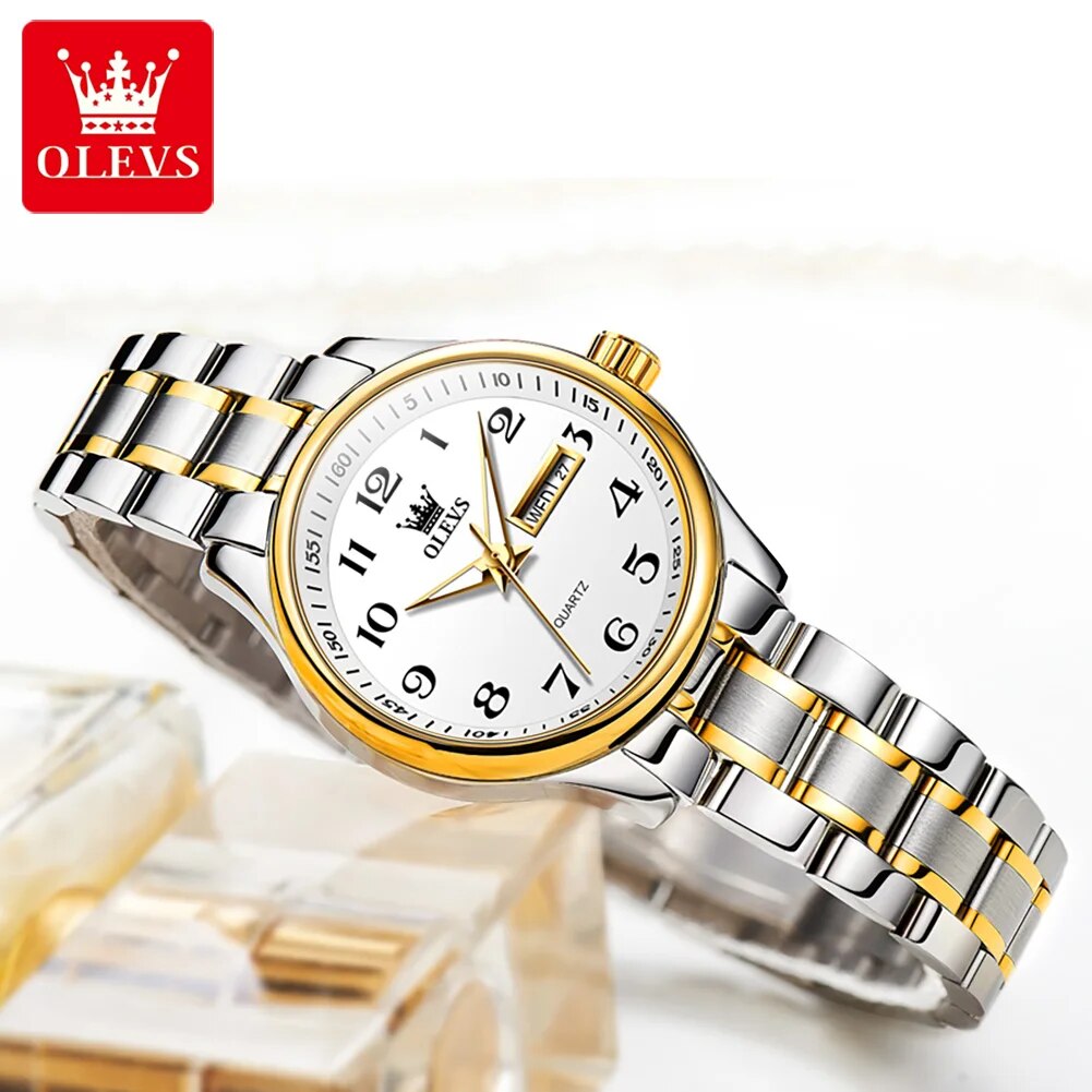 OLEVS 5567 Luxus-Quarzuhr für  – Women Accessories Display Bewertung und Preis