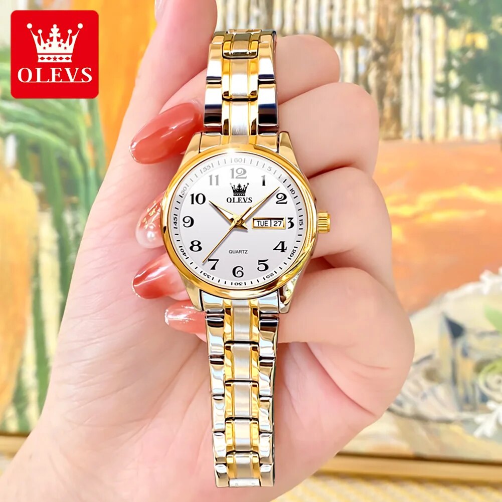 OLEVS 5567 Luxus-Quarzuhr für  – Women Accessories Display Bewertung und Preis