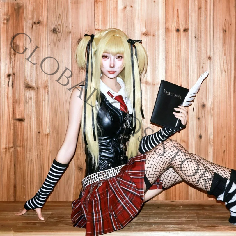 Anime Misa Amane Misamisa Cosp – Women'S Red Accessories Bewertung und Preis