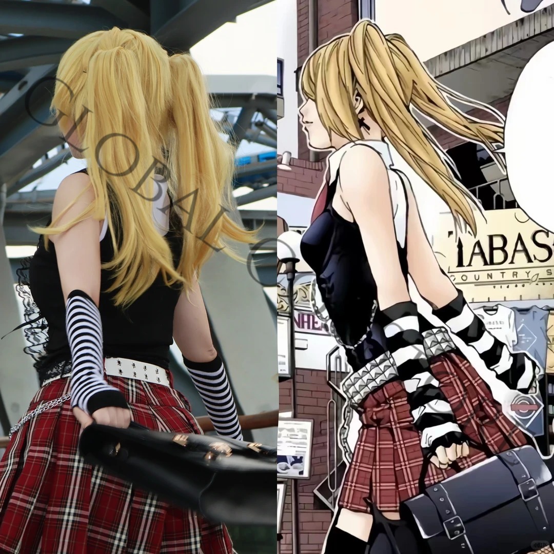 Anime Misa Amane Misamisa Cosp – Women'S Red Accessories Bewertung und Preis