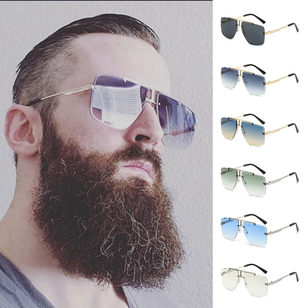 1pc Übergroße Doppel Brücke So – Sunglasses Oversized Square Bewertung und Preis