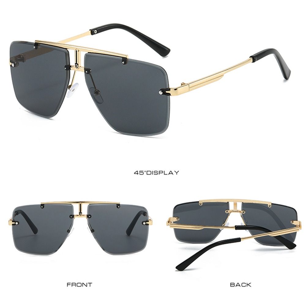 1pc Übergroße Doppel Brücke So – Sunglasses Oversized Square Bewertung und Preis
