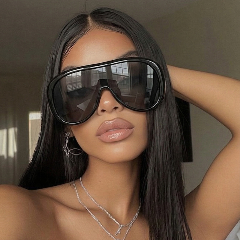 Übergroße One-Piece-Sonnenbril – Sunglasses Oversized Square Bewertung und Preis