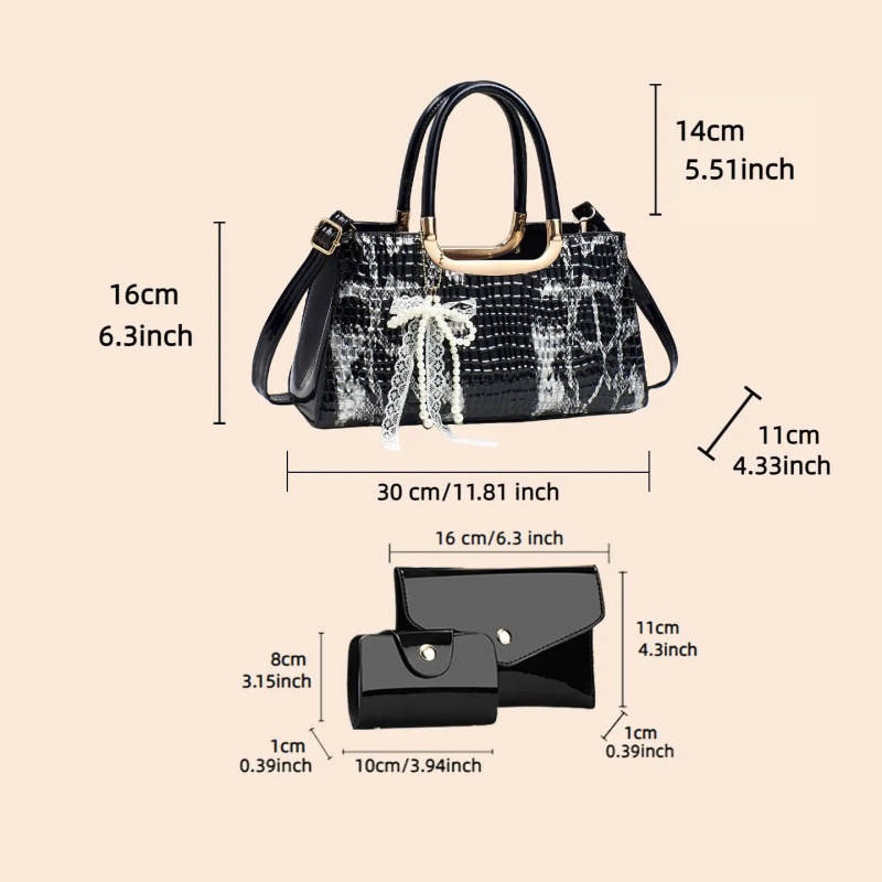 Damen-Handtaschen-Set, Abendcl – Women Accessories For Gift Bewertung und Preis