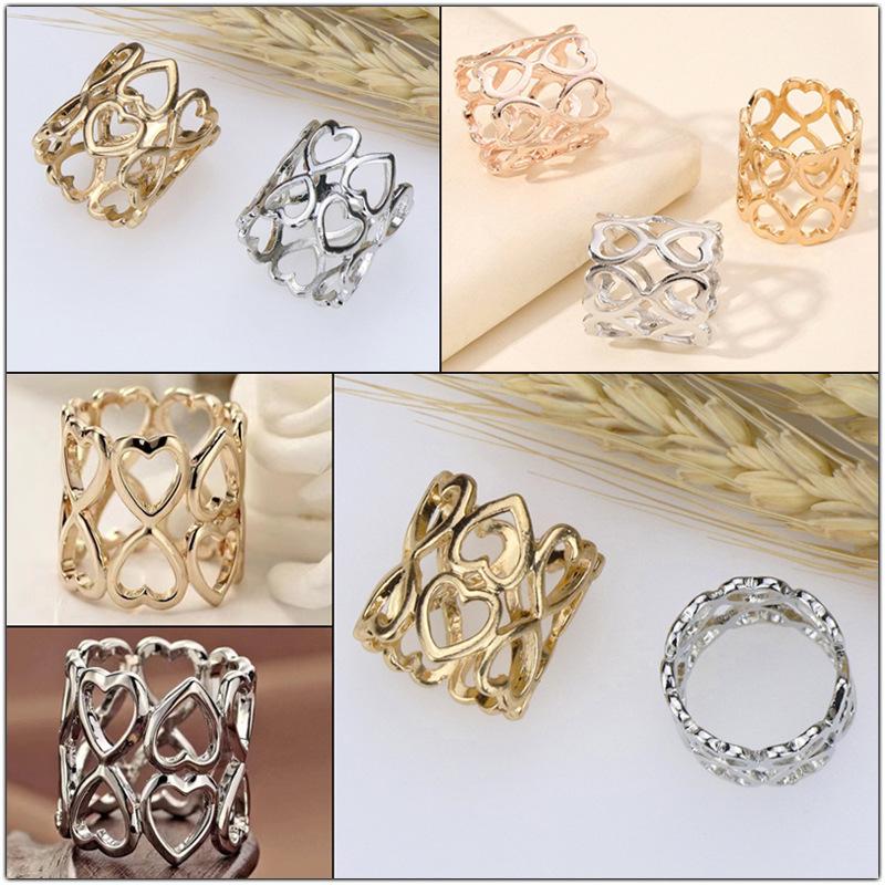 1/4 Stück Legierung Kreisförmi – Women'S Accessories Rings Bewertung und Preis