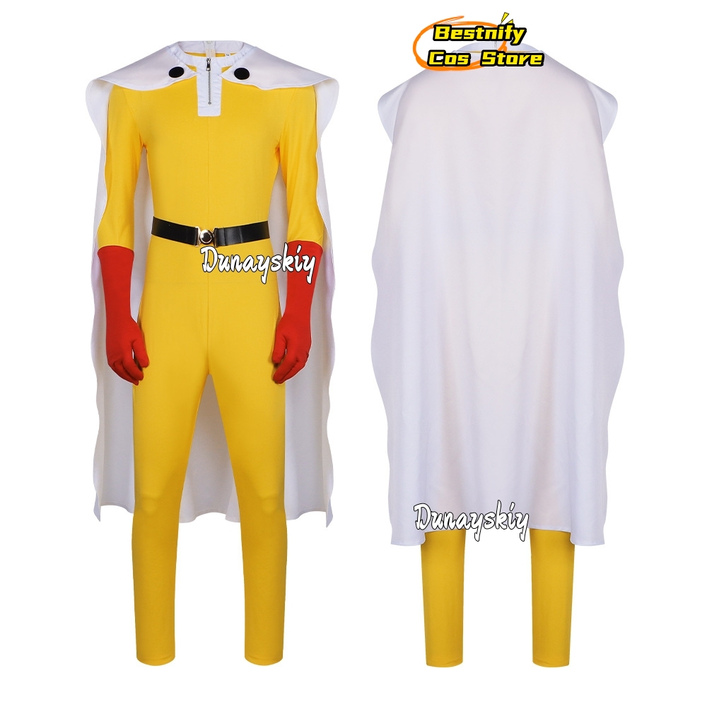 Saitama MAN Cosplay Jumpsuit K – Women'S Red Accessories Bewertung und Preis