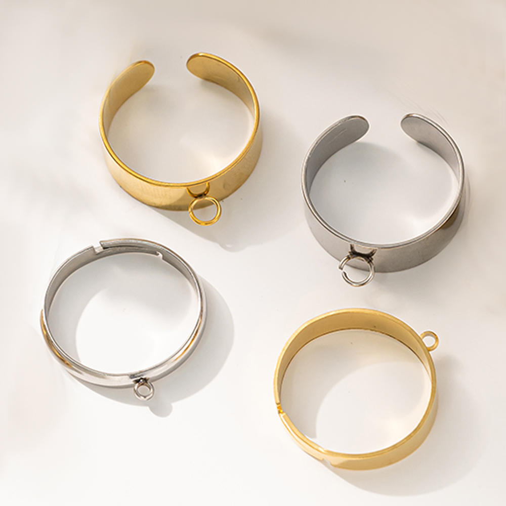 5 teile/los Edelstahl Gold Far – Women'S Accessories Rings Bewertung und Preis