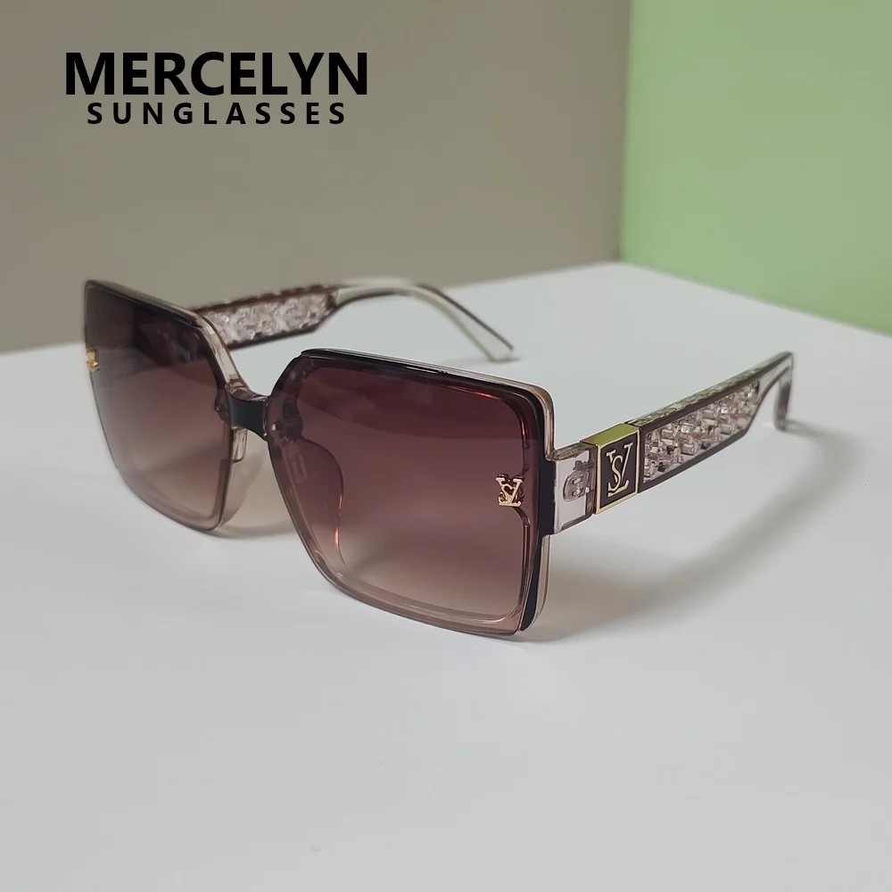 Luxuriöse, stilvolle Markenson – Sunglasses Oversized Square Bewertung und Preis