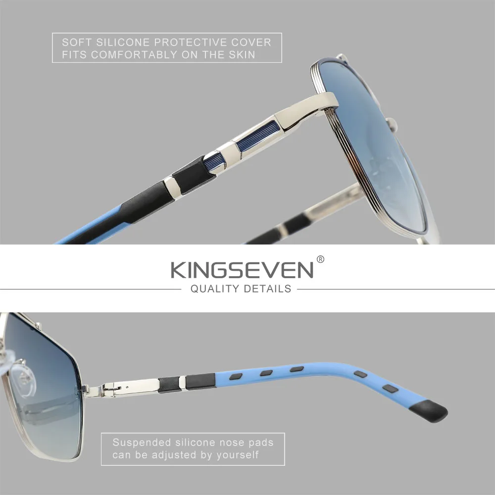 KINGSEVEN Polarisierte Sonnenb – Sunglasses Oversized Square Bewertung und Preis